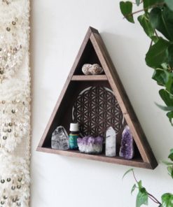 Flower Of Life Triangle Shelf 1