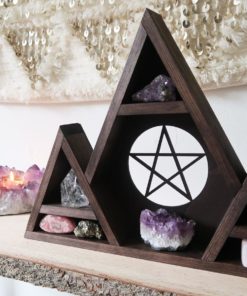 Pentagram Mountain Crystal shelf