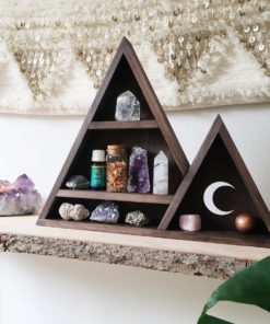 Triangle Moon Crystal Shelf 3